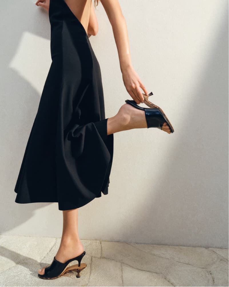 Black Jacquemus Double Mule Heels by Jacquemus | Pickle