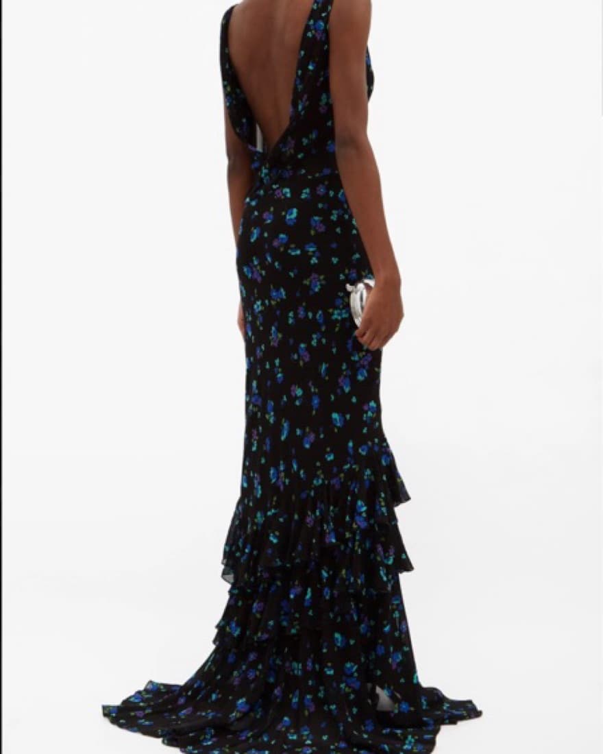 RAT & BOA SANTIAGO DRESS BLUE FLORAL - Image 3