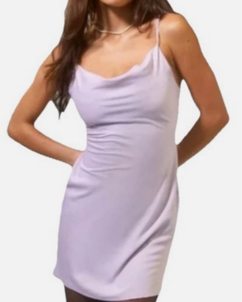 Purple Mini Dress - Image 1