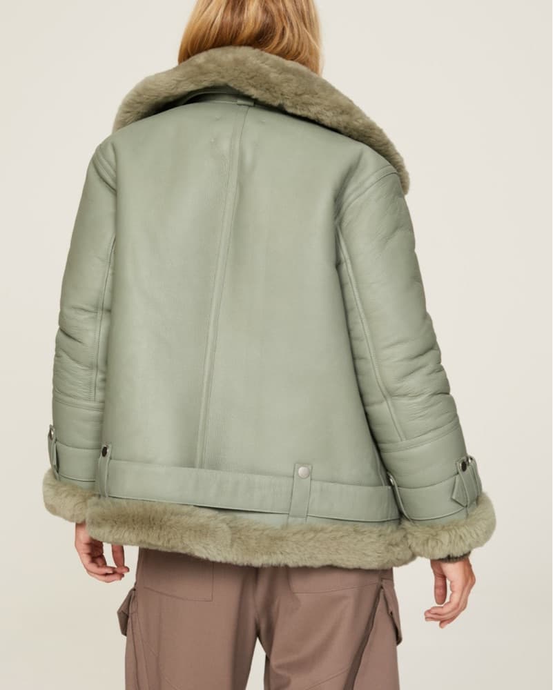 The Arrivals Moya Leather Jacket - Image 3