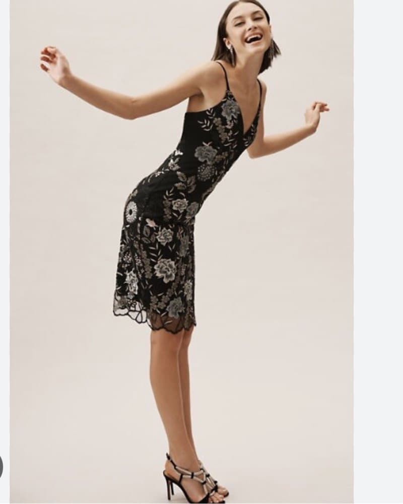Bronx & Banco Flower Embroidered dress  - Image 2