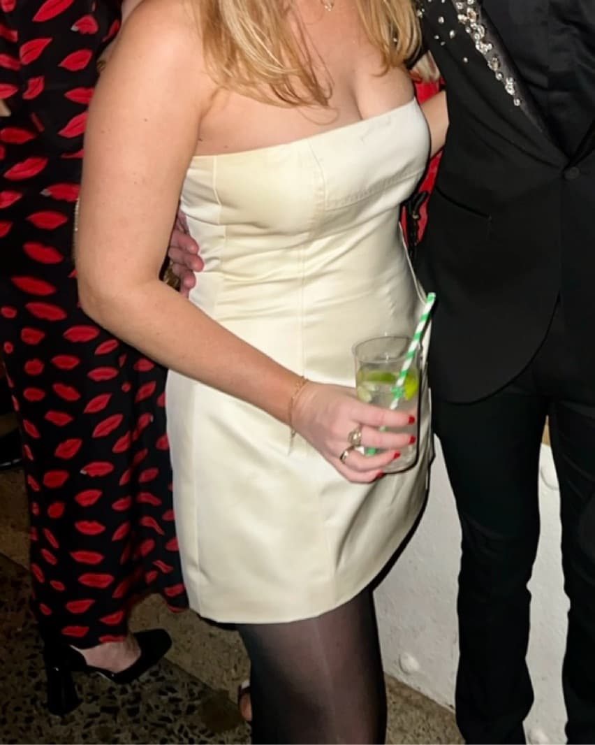 WeWoreWhat White Mini Dress - Image 5