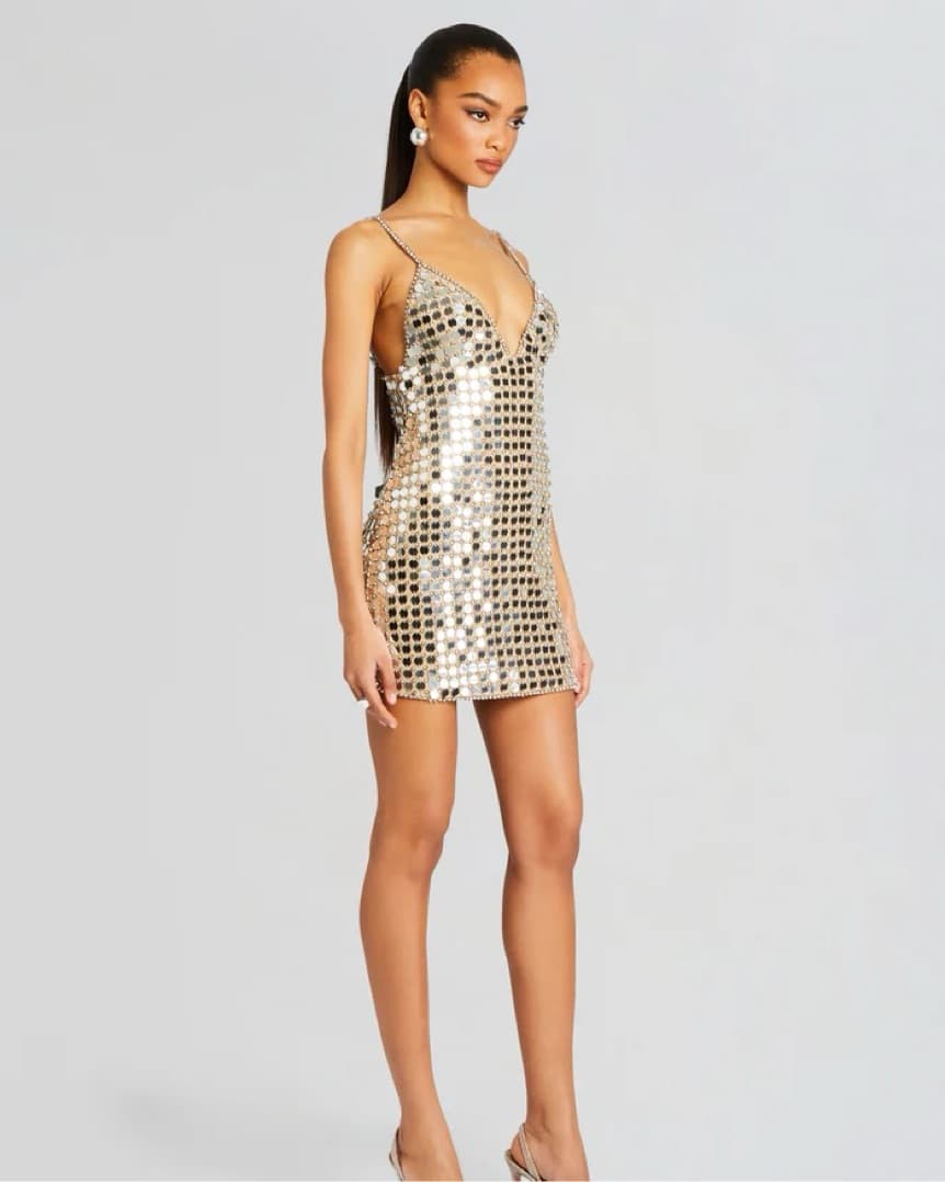 Airalyse Embellished Dress - Image 3