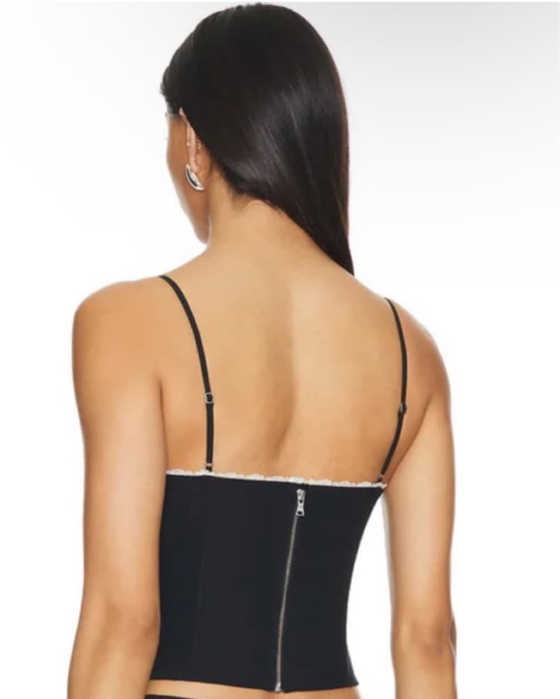 Fleur du mal revolve lace cropped tank  - Image 2