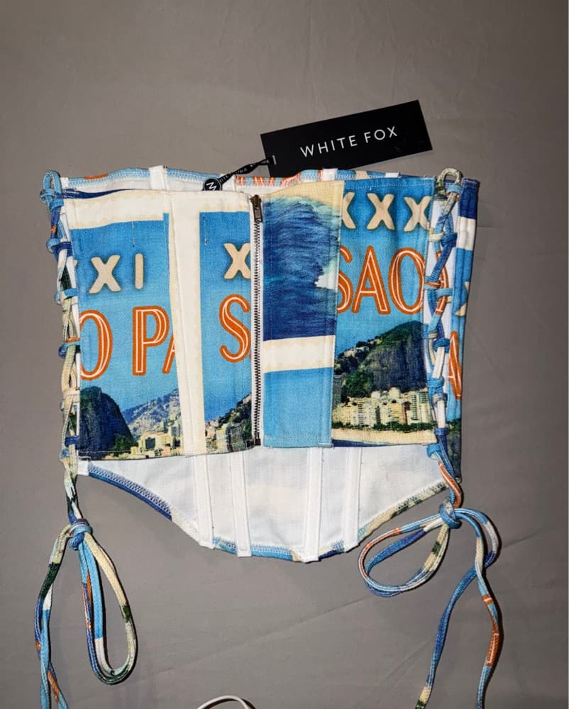 Saõ Paulo Corset White Fox - Image 3