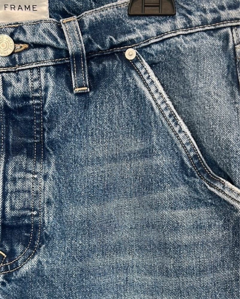 Straight Leg Jeans - Frame - Size 27 - Image 3