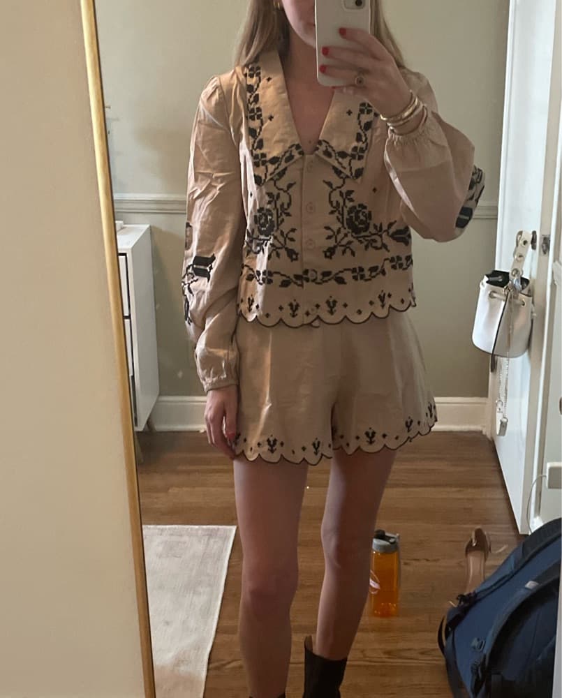 Tan And Black Set  - Image 1