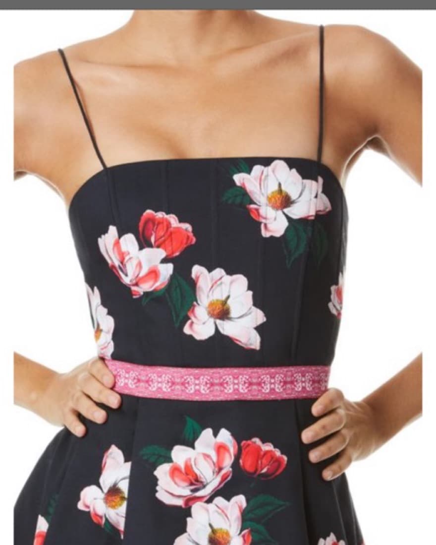 Floral Alice&Olivia Ballgown Dress - Image 2