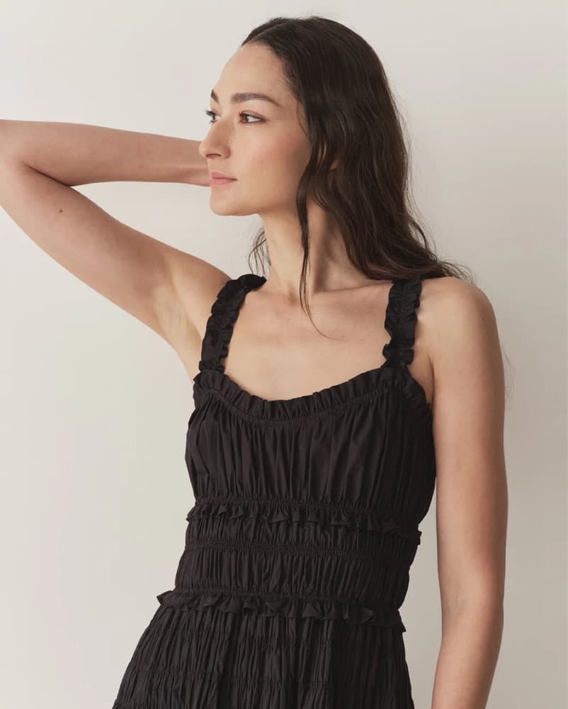 Black Doen Marianne Dress - Image 2