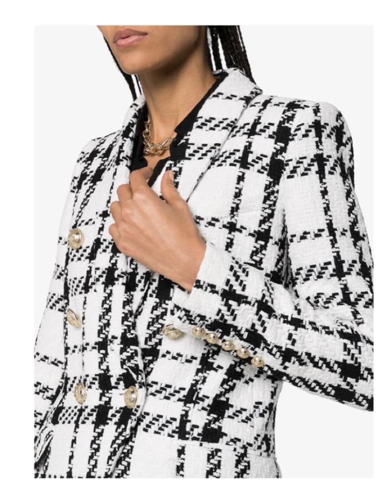 Balmain Tweed Blazer - Image 3
