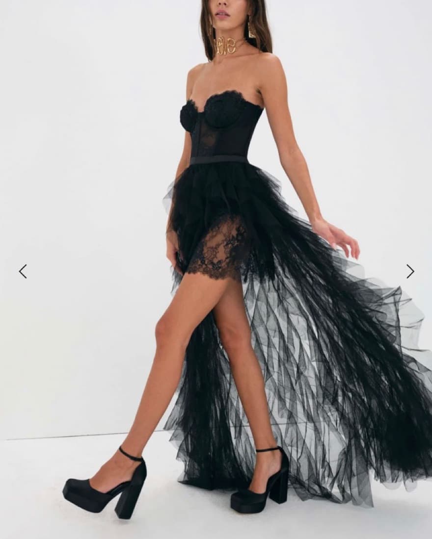 Black For Love & Lemon Formal Dress - Image 1