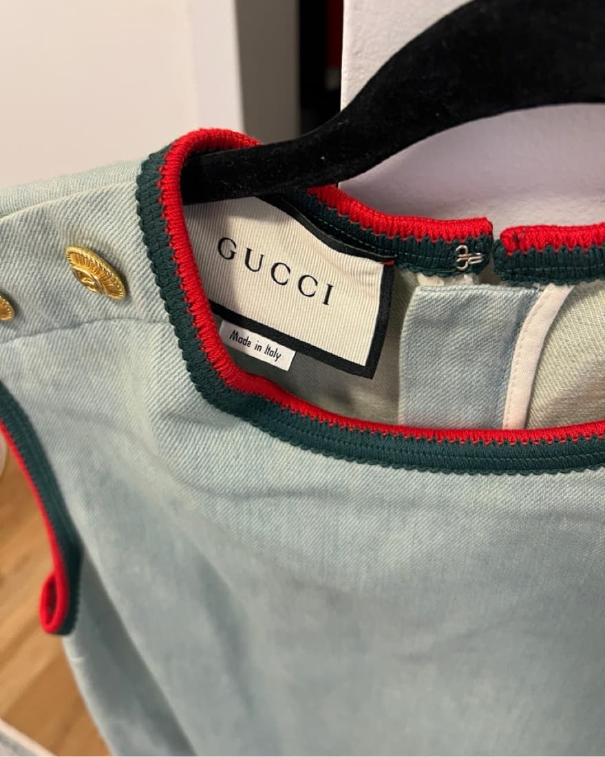 Gucci Denim Dress - Image 2
