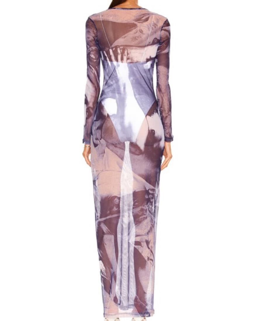 Y/Project Nostalgia mesh maxi dress  - Image 3