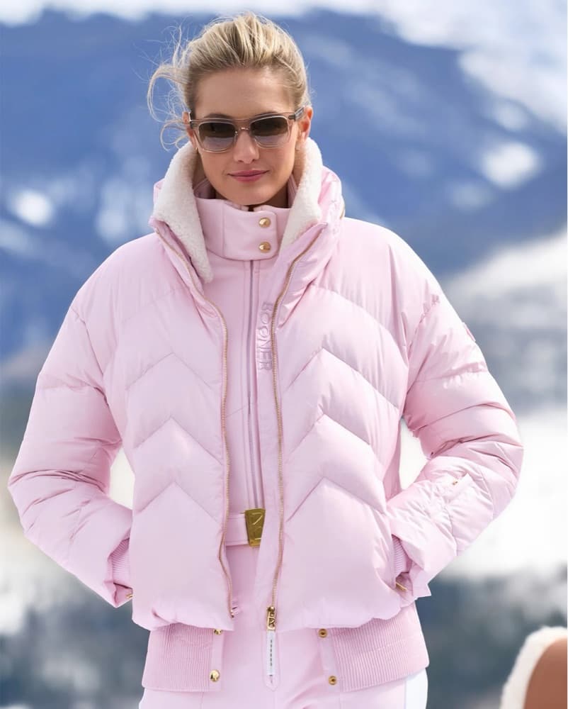 Light Pink Bogner Down Ski Jacket (NWT) - Image 3