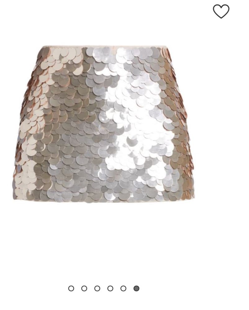 ALICE & OLIVIA Rubi Sequined Miniskirt - Image 6