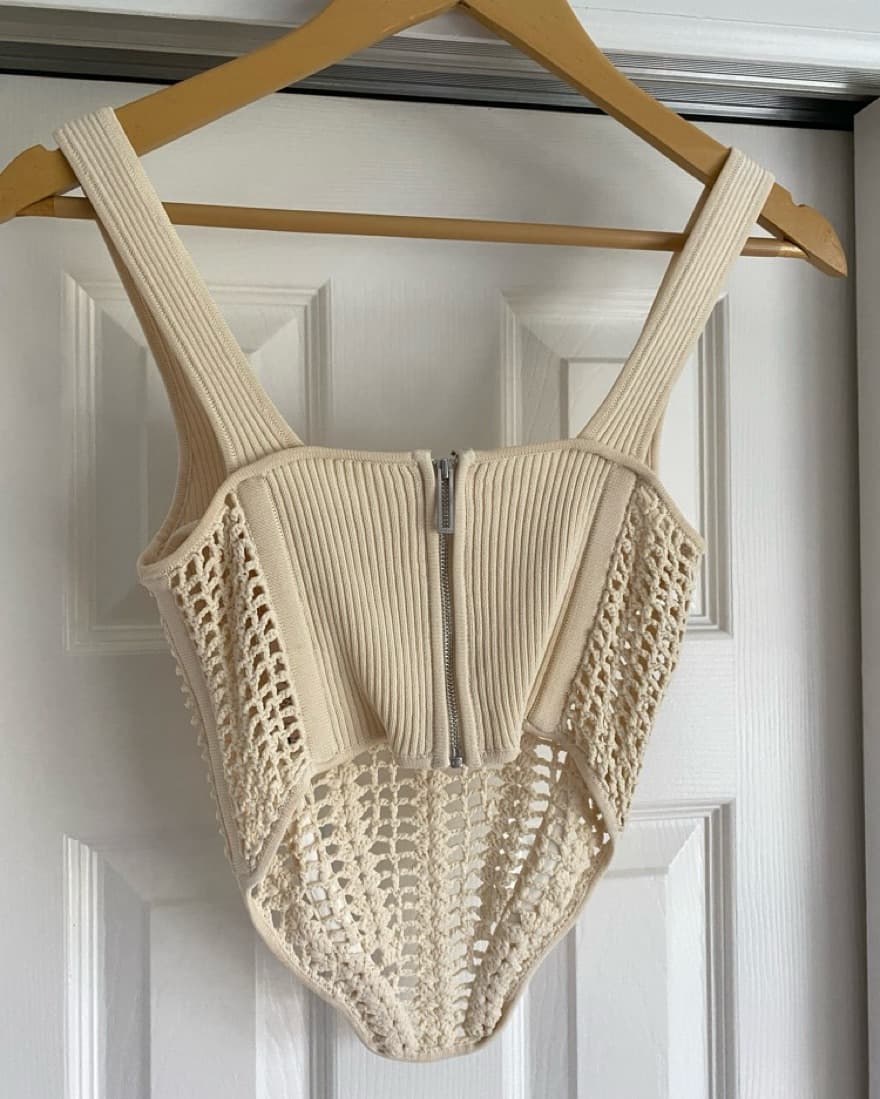 Dion Lee Crochet Corset  - Image 6