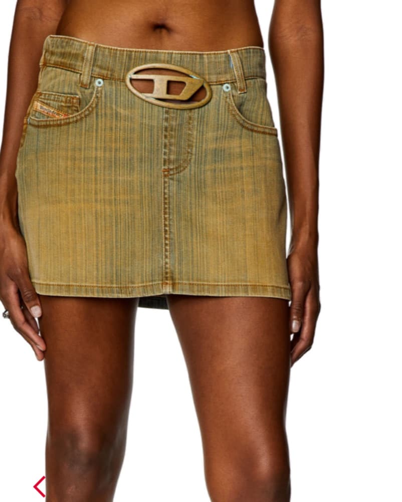Diesel Denim Skirt  - Image 3