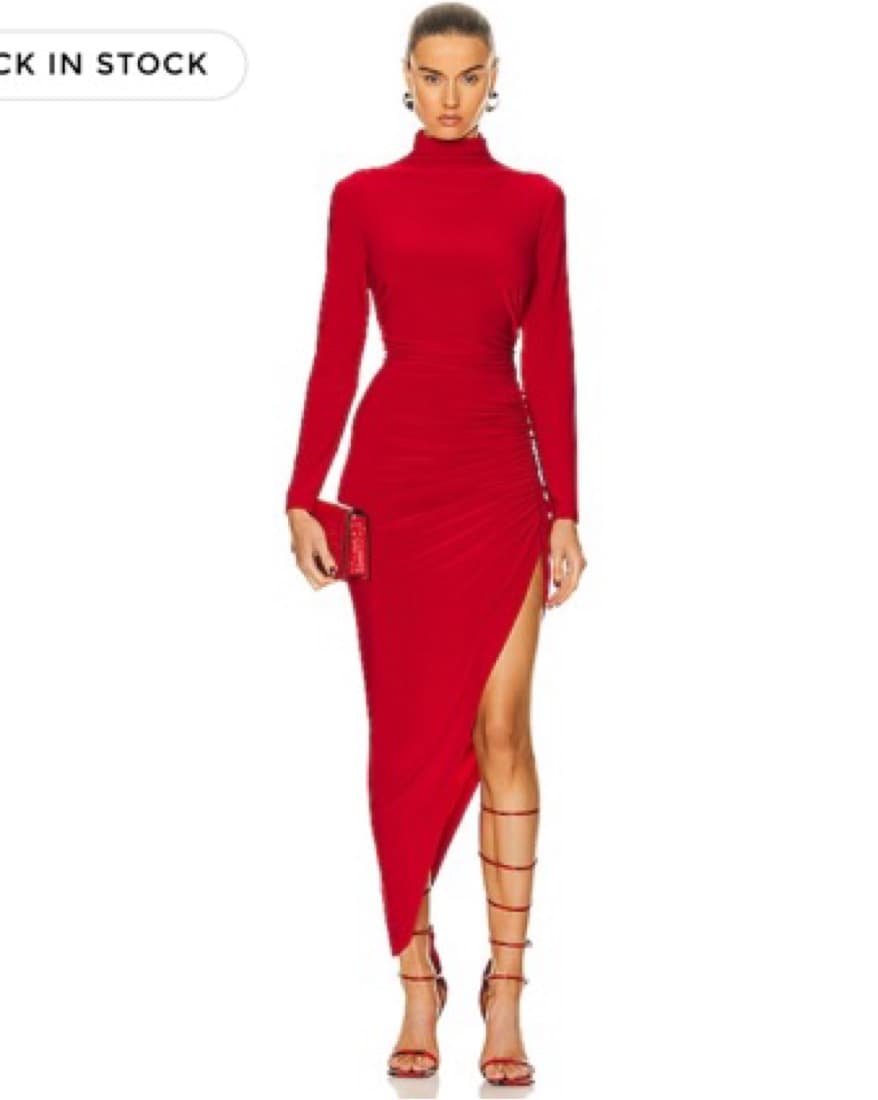 Revolve Norma Kamali red Dress - Image 1