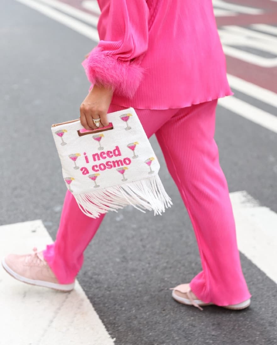 i need a cosmo beaded crossbody bag - Image 1