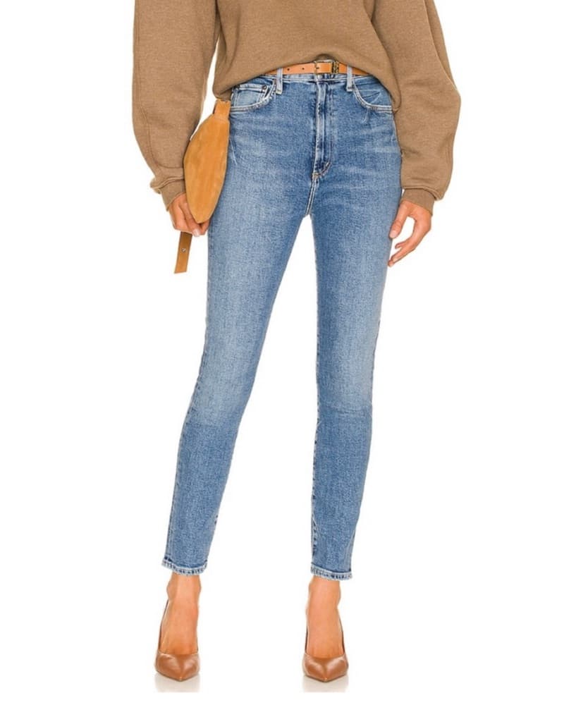 AGOLDE Pinch Waist Skinny Jeasn - Image 1