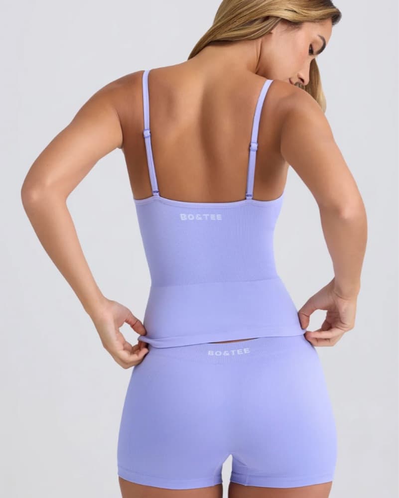 Oh PollyLavender Tank Top and Shorts Set - Image 3