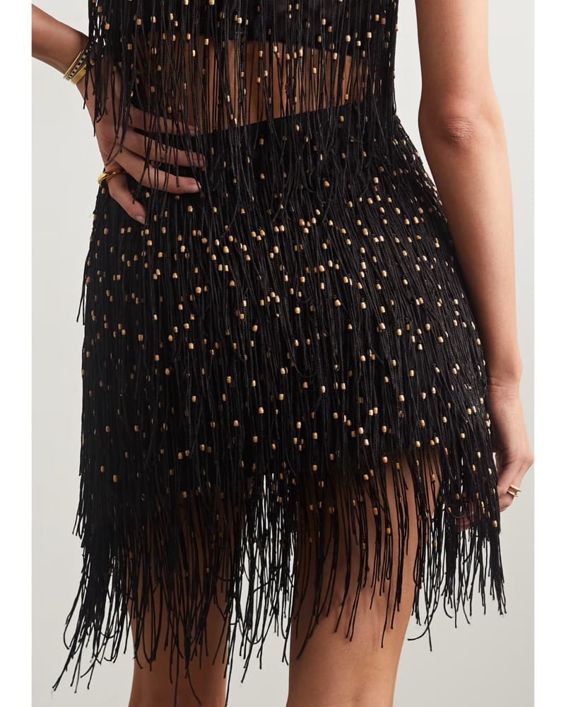 Anna Quan Beaded Set Fringe  - Image 2