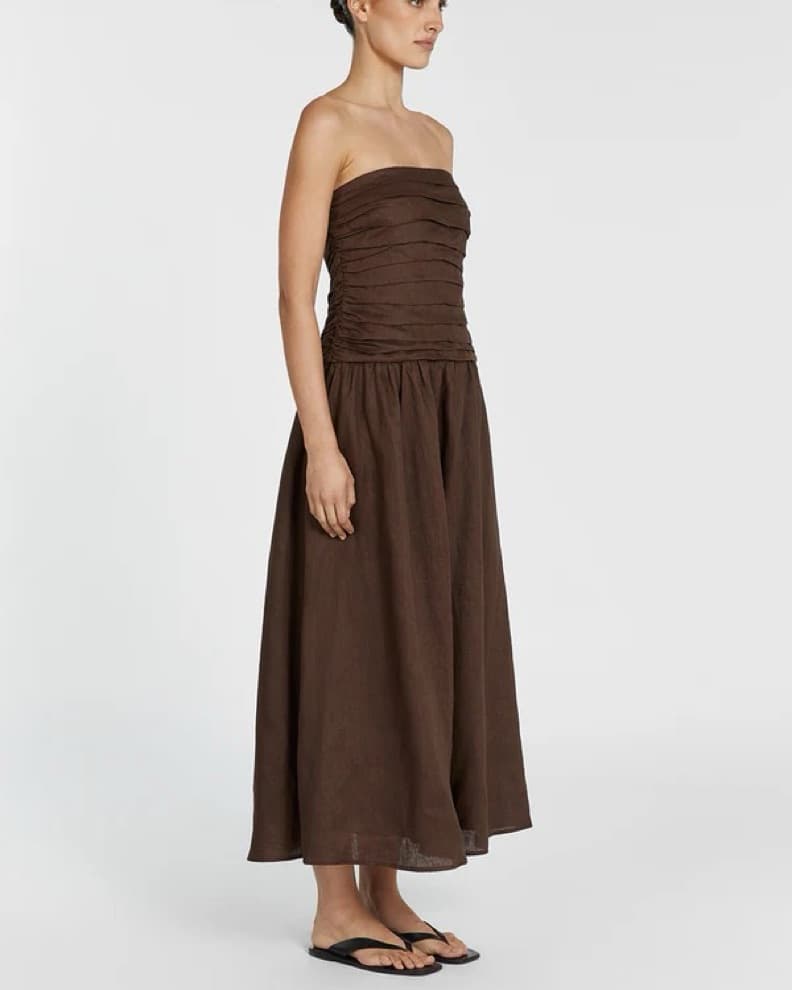 DISSH Catania Bitter Chocolate Dress - Image 2