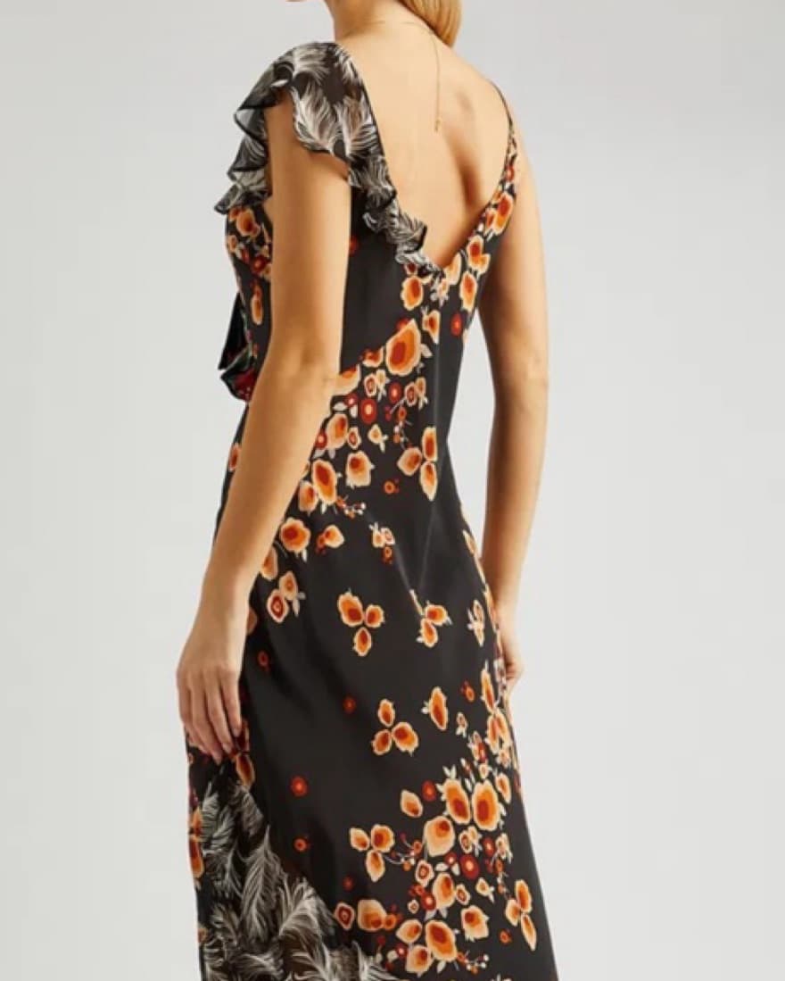 Rixo Floral slip Dress  - Image 4