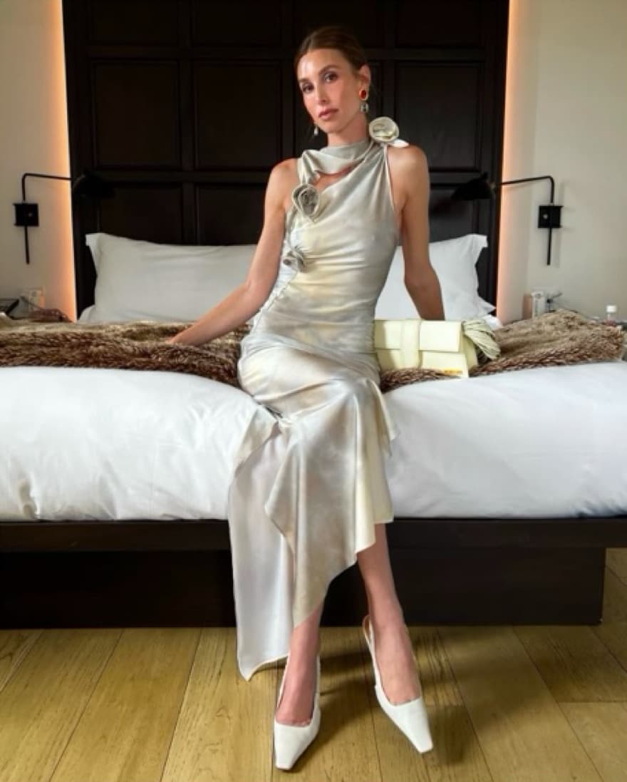 Coperni Rosette Dress - Image 2