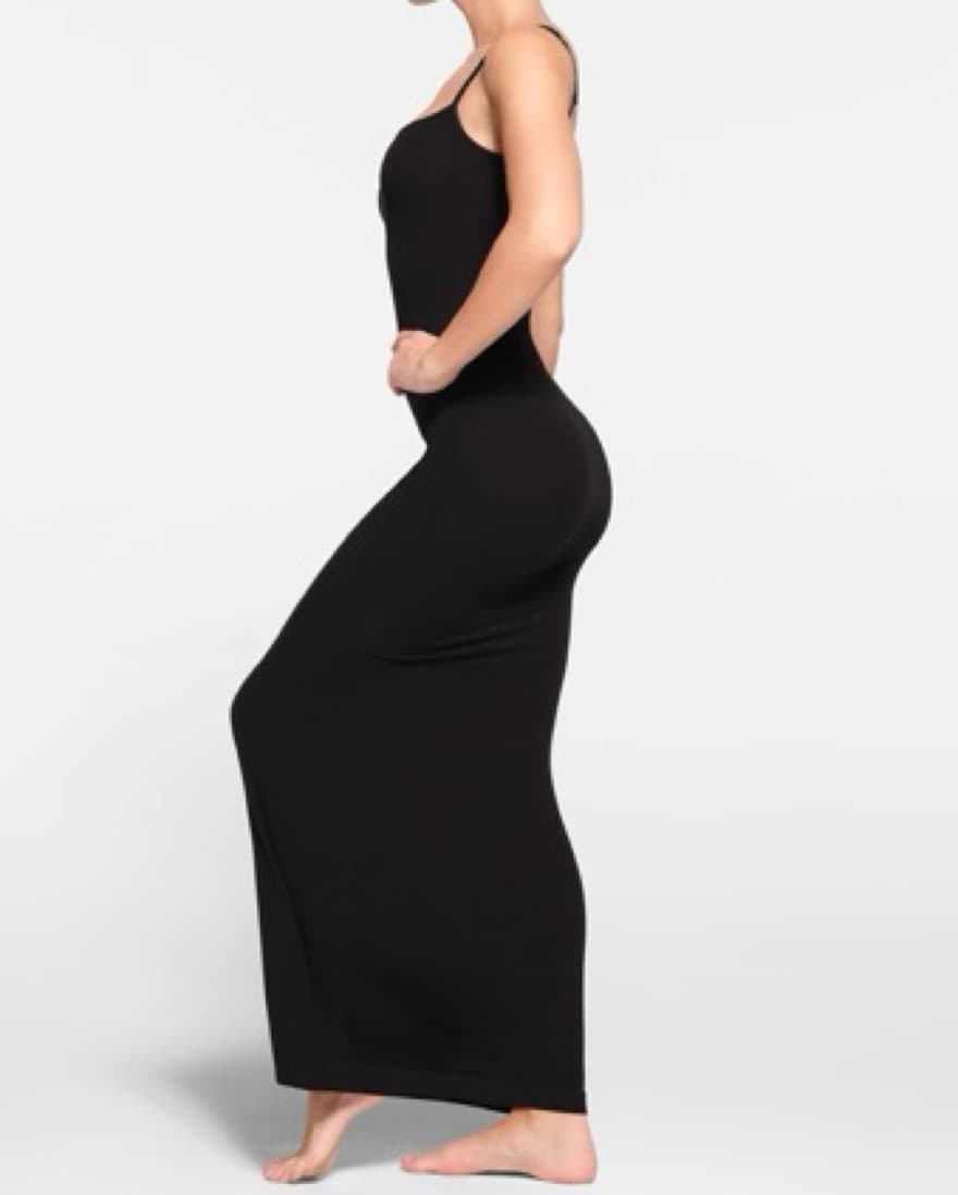 Skims Bodycon long Slip Dress - Image 2