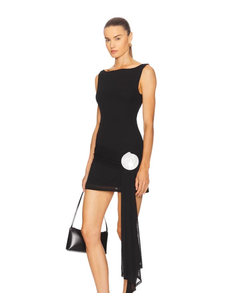 Revolve Marlowe Black Mini Dress - Image 2