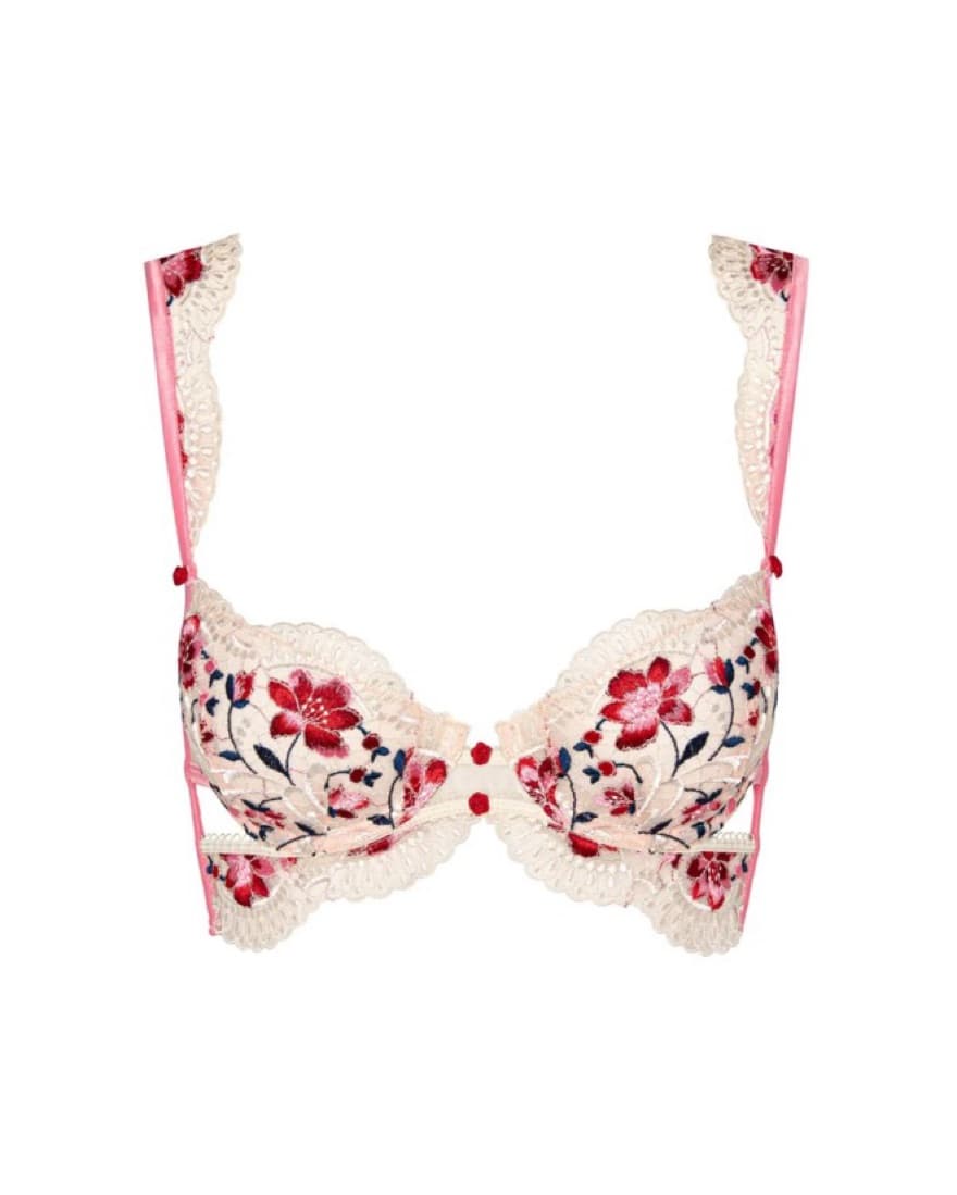 For Love & Lemons Festival Rose Bra - Image 5