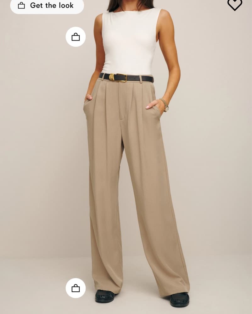 Reformation Mason Pant Size 2 - Image 3