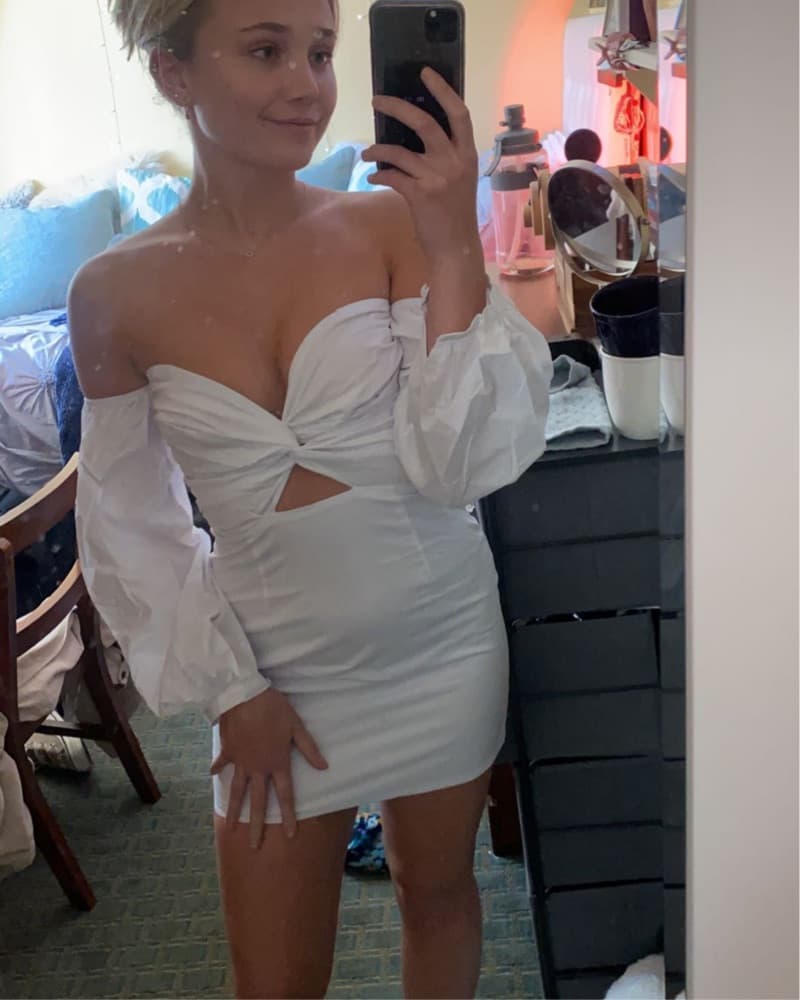Superdown Off Shoulder Milkmaid Dress - Image 4