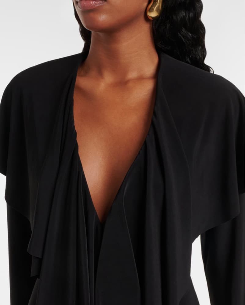 Norma Kamali Ruffled Dress  - Image 3
