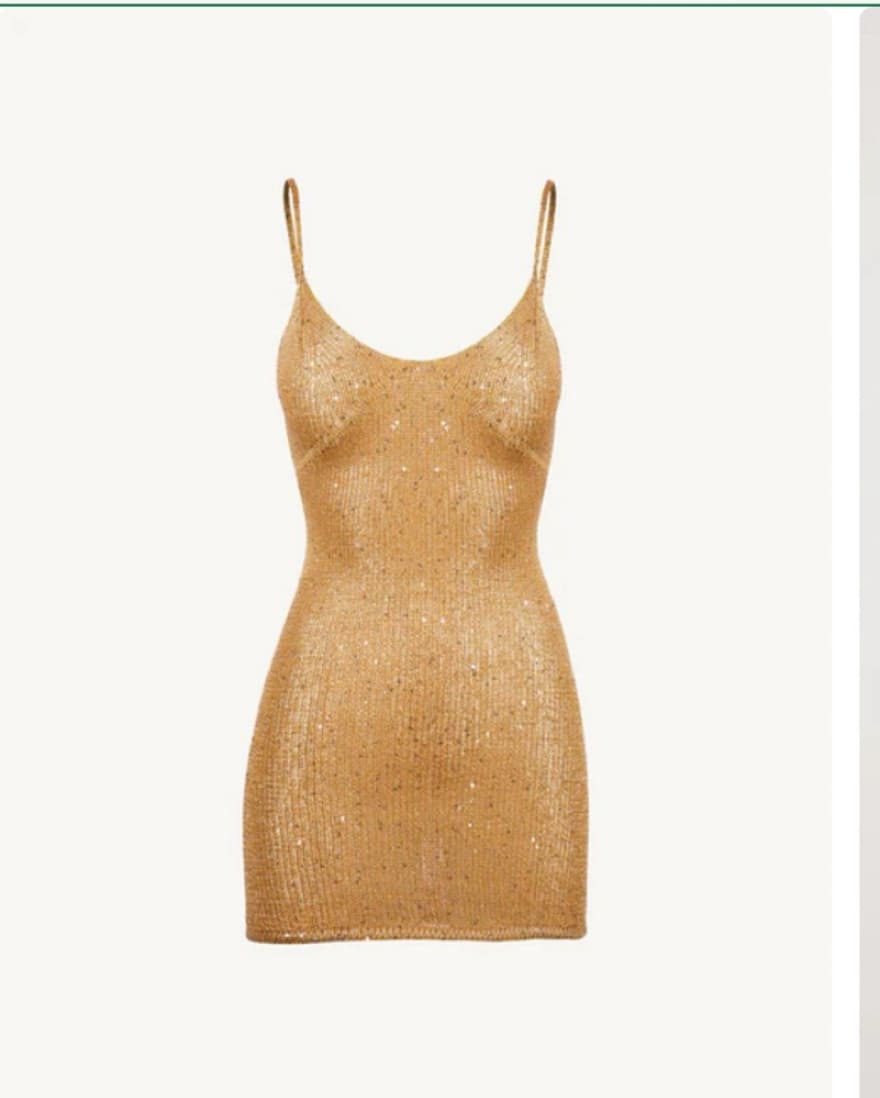 Asta Resort Delilah Gold Dress - Image 3