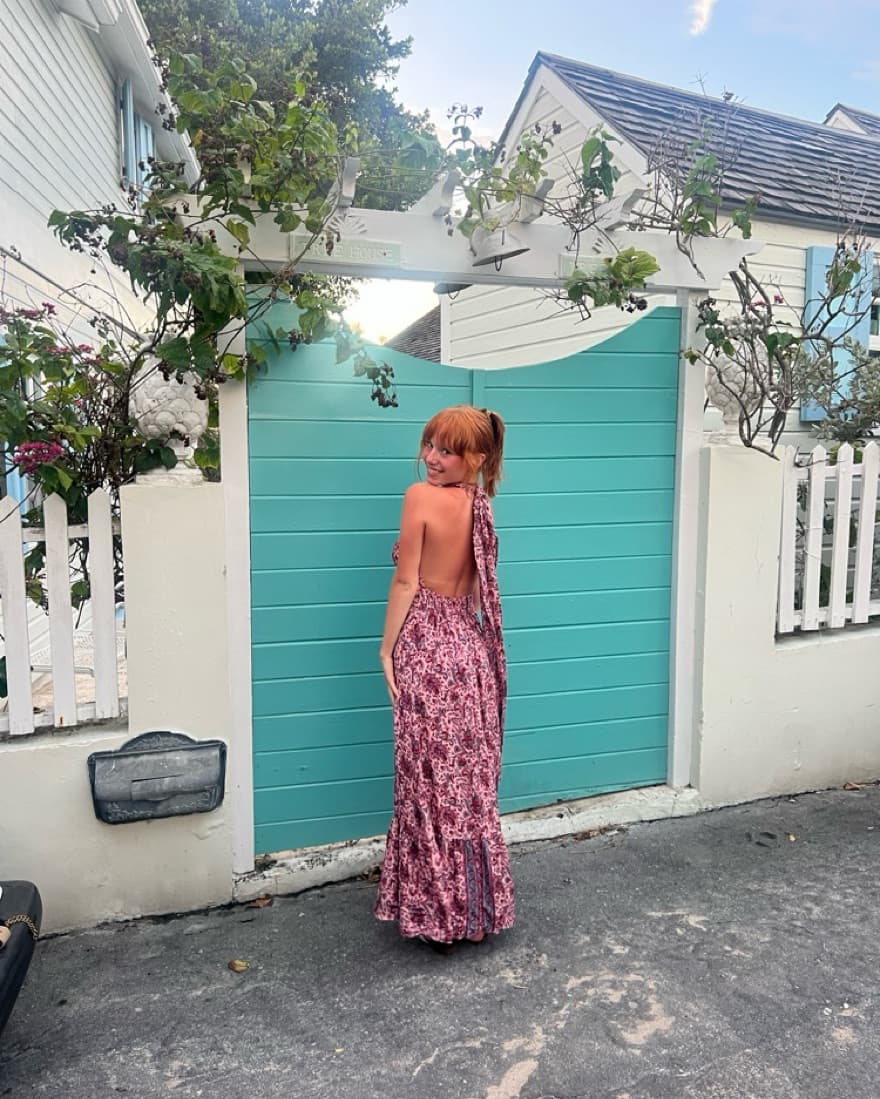 Backless Silk/Satin Maxi Dress - Image 5
