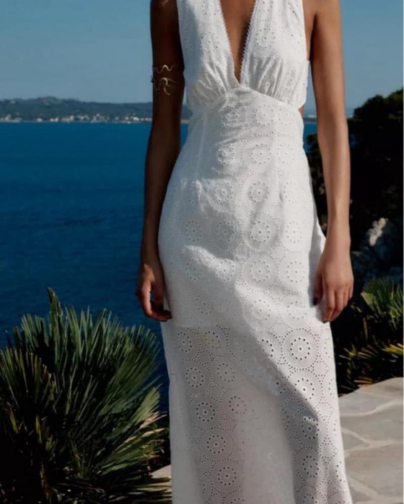 Zara White Dress - Image 1