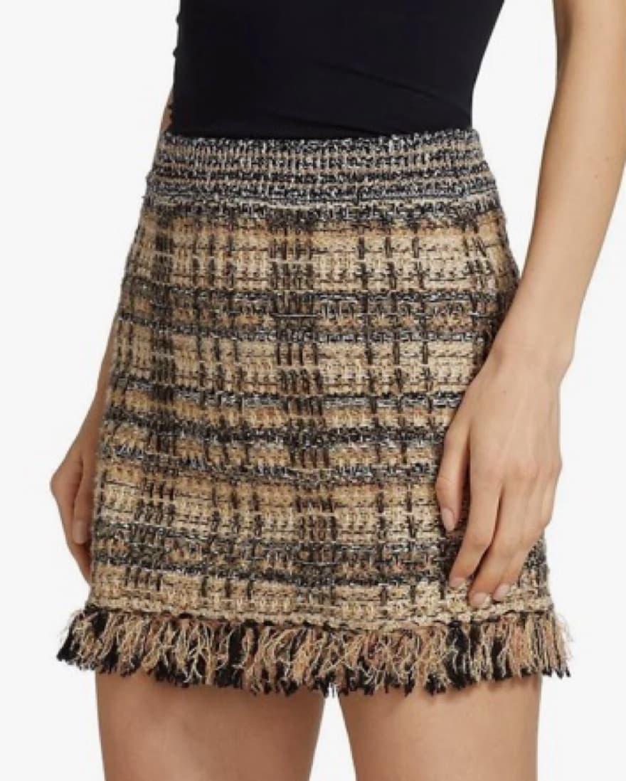 LoveShackFancy Balsam Knit Mini Skirt  - Image 4