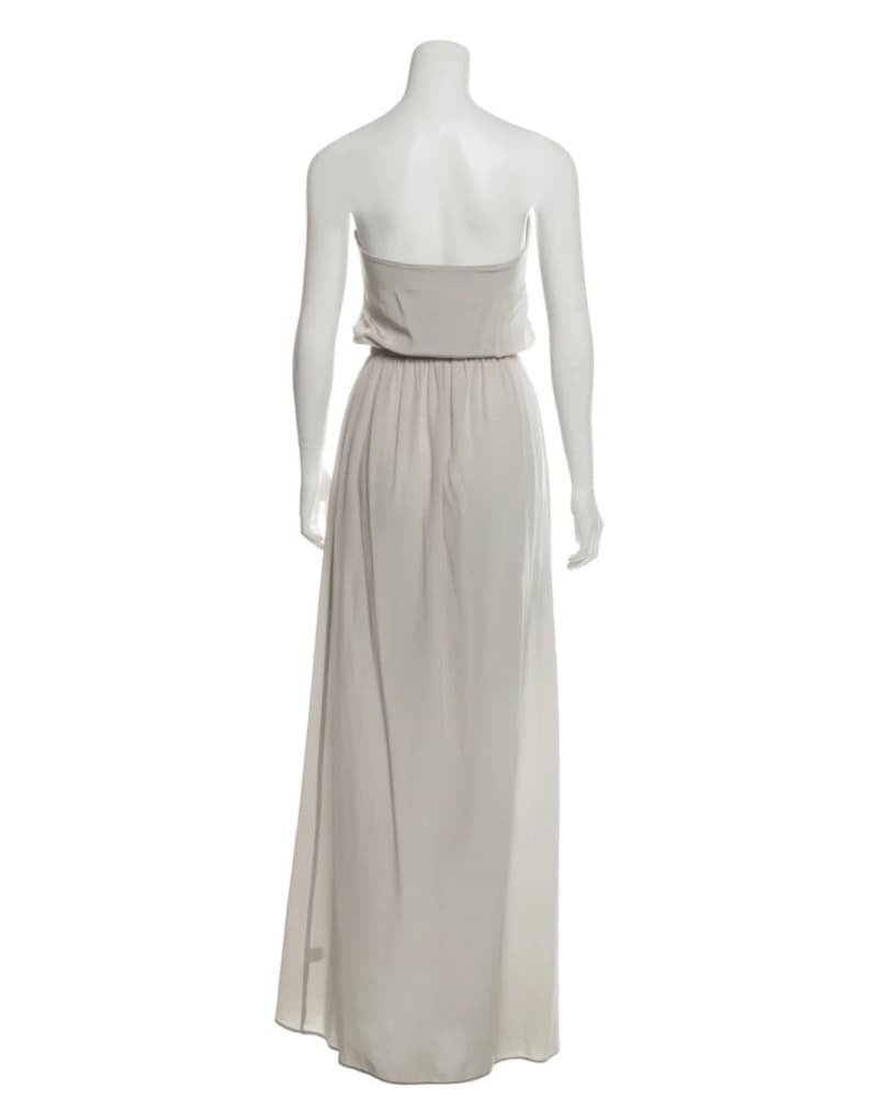 Zimmermann Silk Grey Dress - Image 3