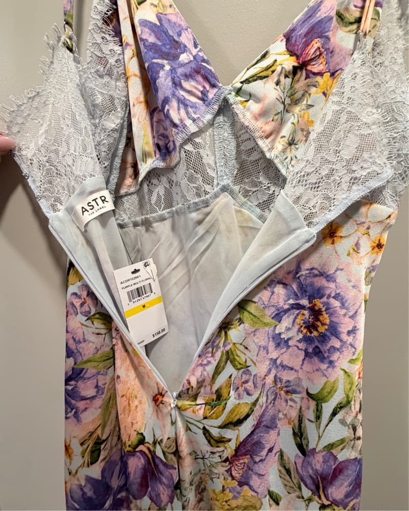 ASTR Floral Midi Dress - Image 2