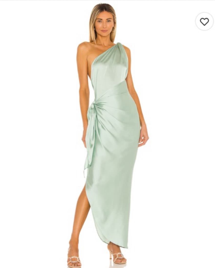 Baobab One-Shoulder Green Marea Dressa - Image 2