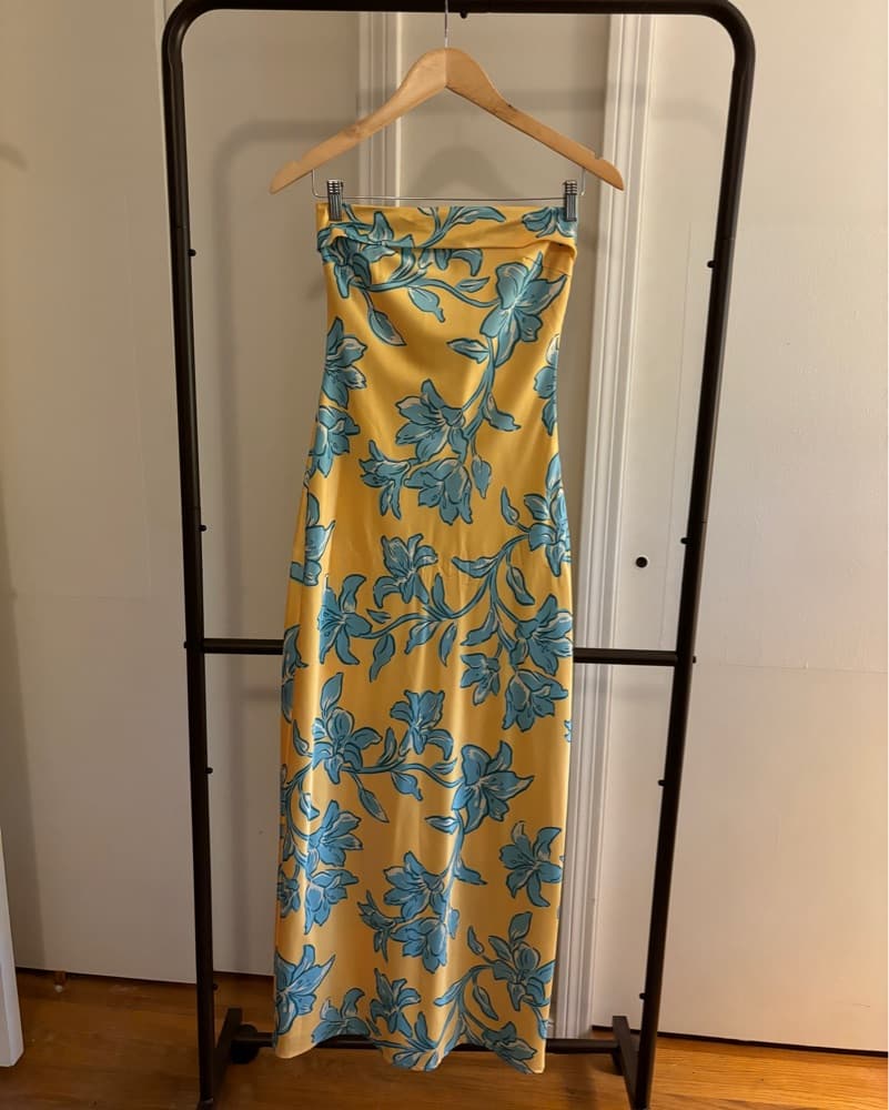 Vibrant Tropical Floral Maxi Dress - Image 4