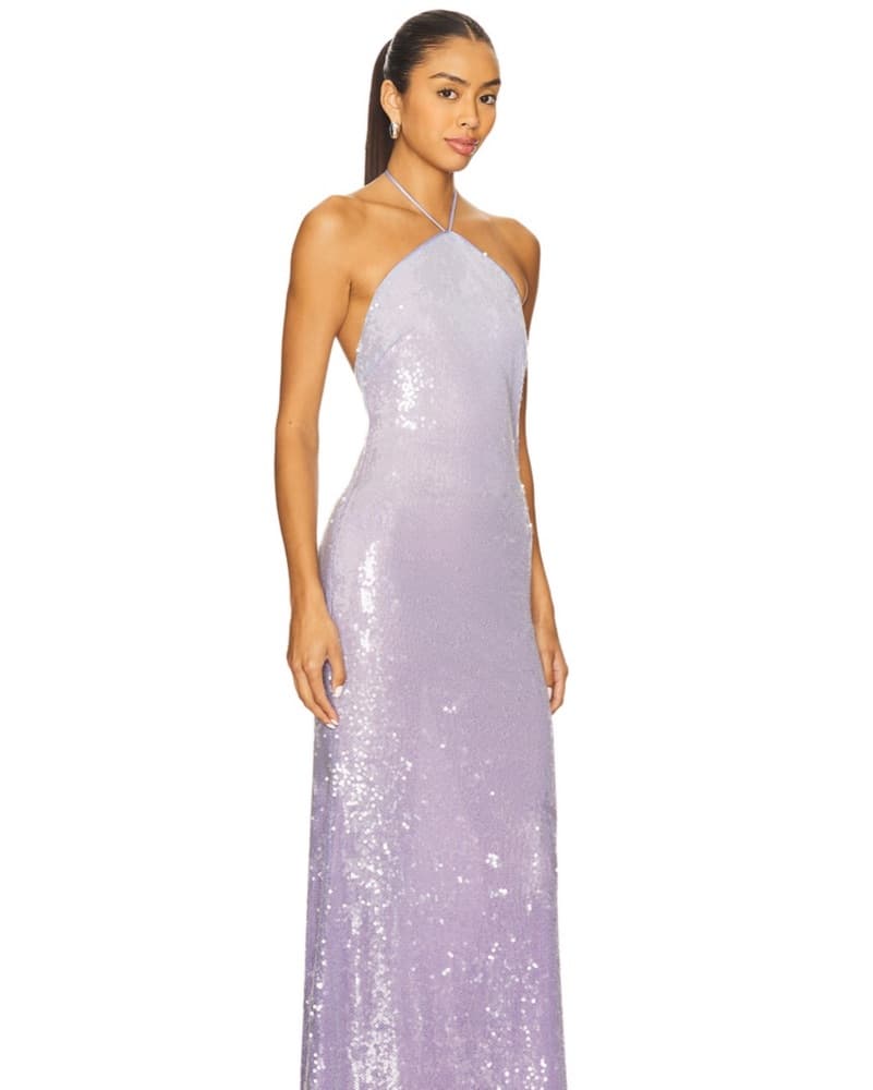 Lovers and Friends lena gown in midnight - Image 2