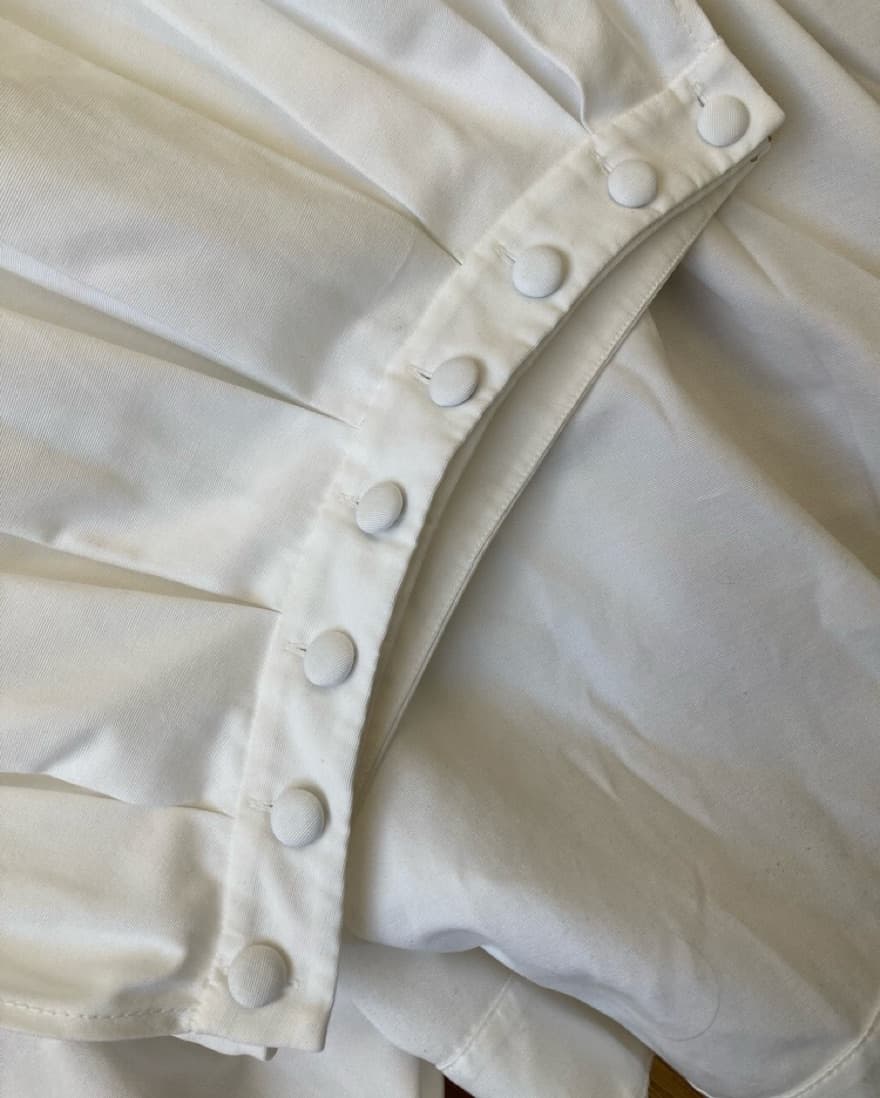 Bridal Skirt With Removable Train - Image 4