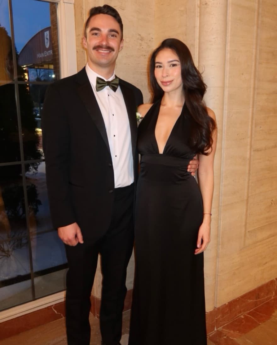 Bethany Halter Gown in Black - Image 2