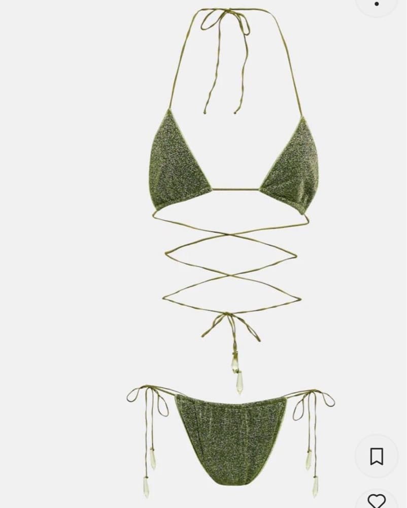 Oséree Swimwear Lumière Crystal Bikini - Image 2