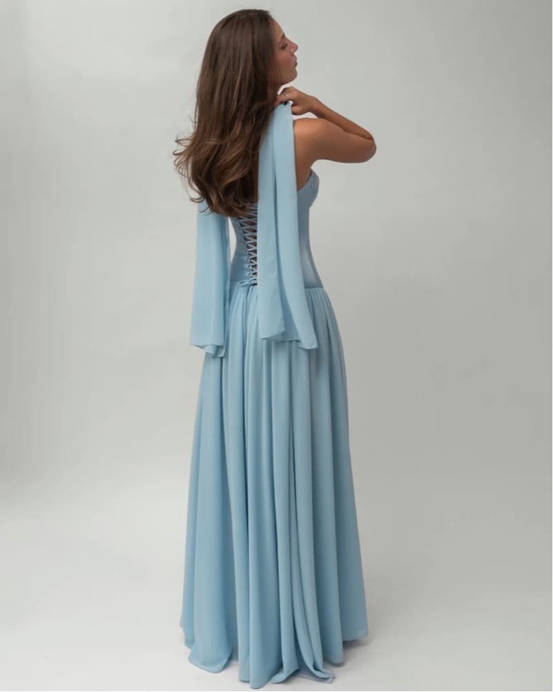 Fenity Amelia Drop-Waist Corset Gown - Image 6