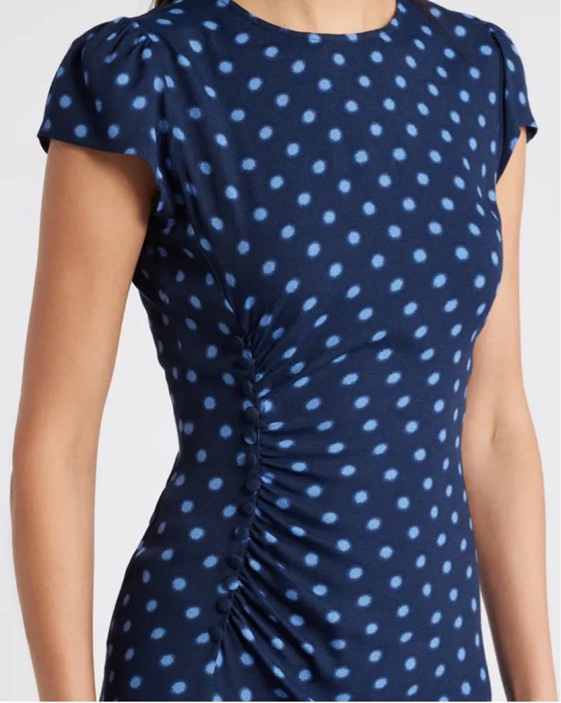 Reformation Frasier Polka Dot Dress - Image 3