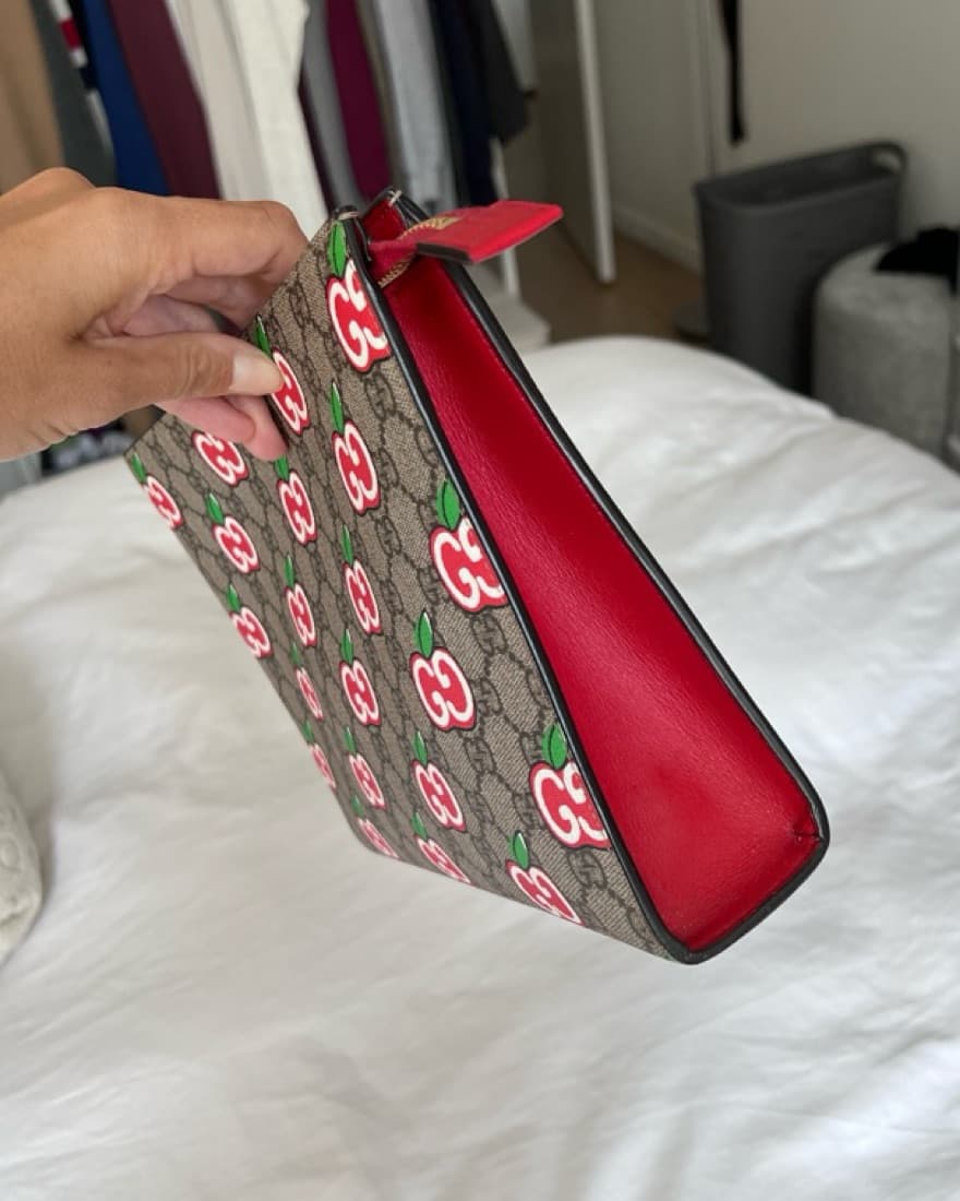 Gucci Apple Cosmetic Pouch - Image 5